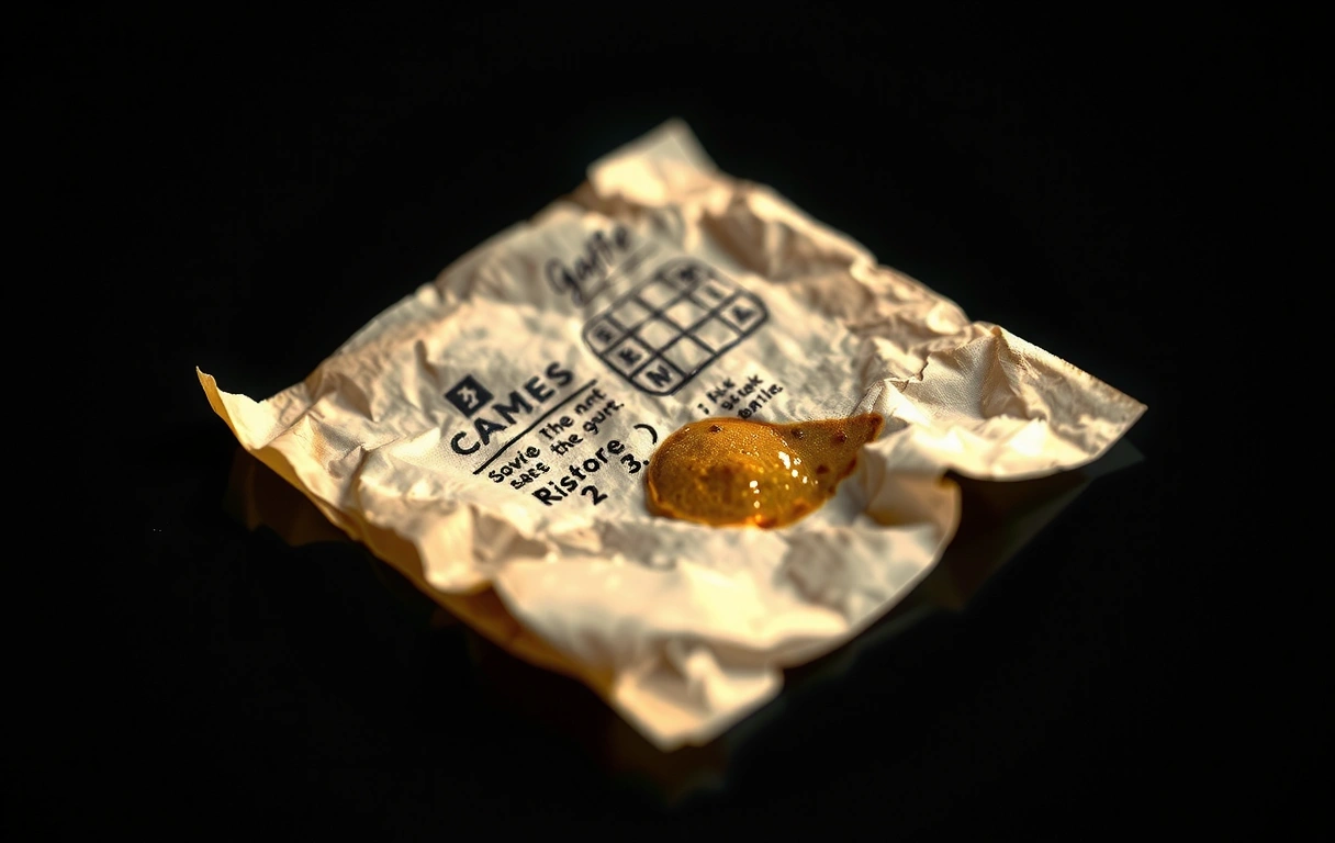 The original napkin sketch