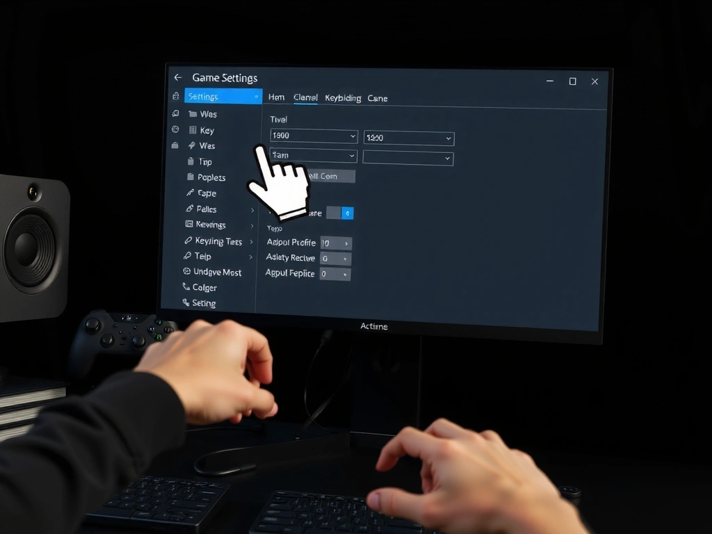 In-game Keybinding Setup Screen